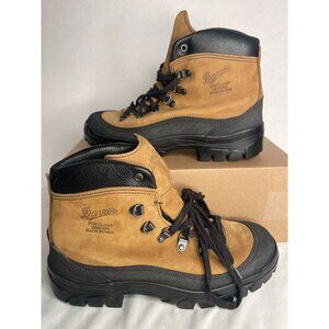 DANNER Combat Hiker Boots 43513X Brown Leather Men's Sz 9 USA Made NWOT
